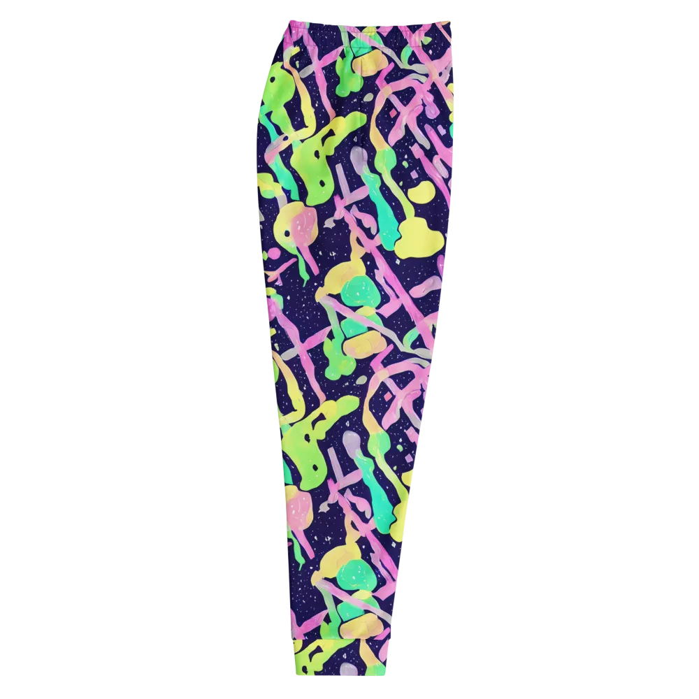 Electric Goo on Men's Joggers — Right