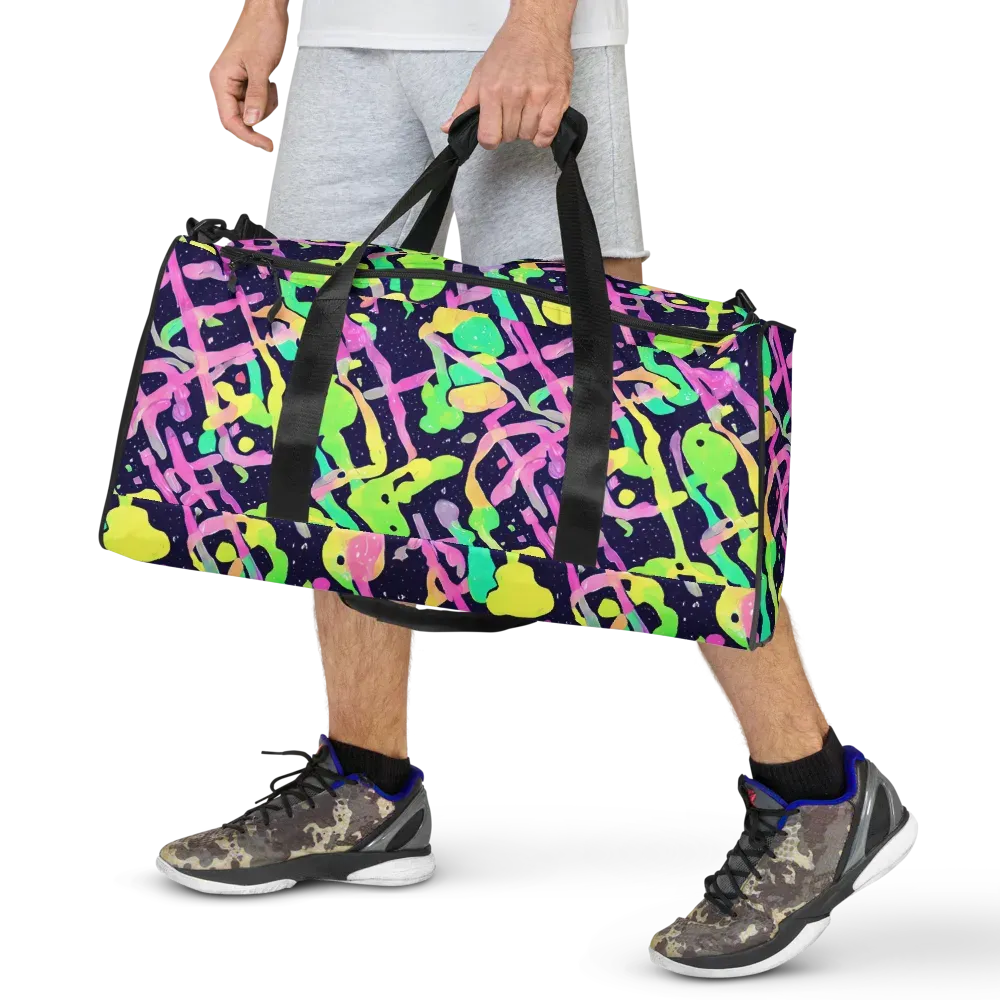 Electric Goo on Duffle Bag — Front