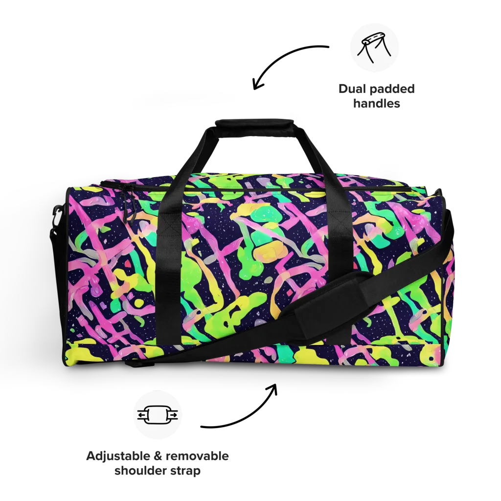 Electric Goo on Duffle Bag — Front