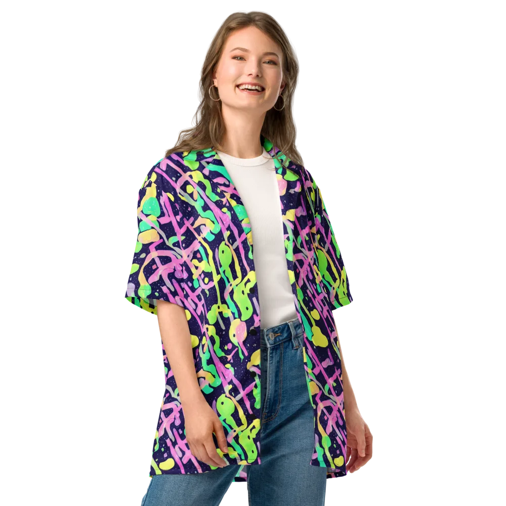 Electric Goo on Button Shirt — Front