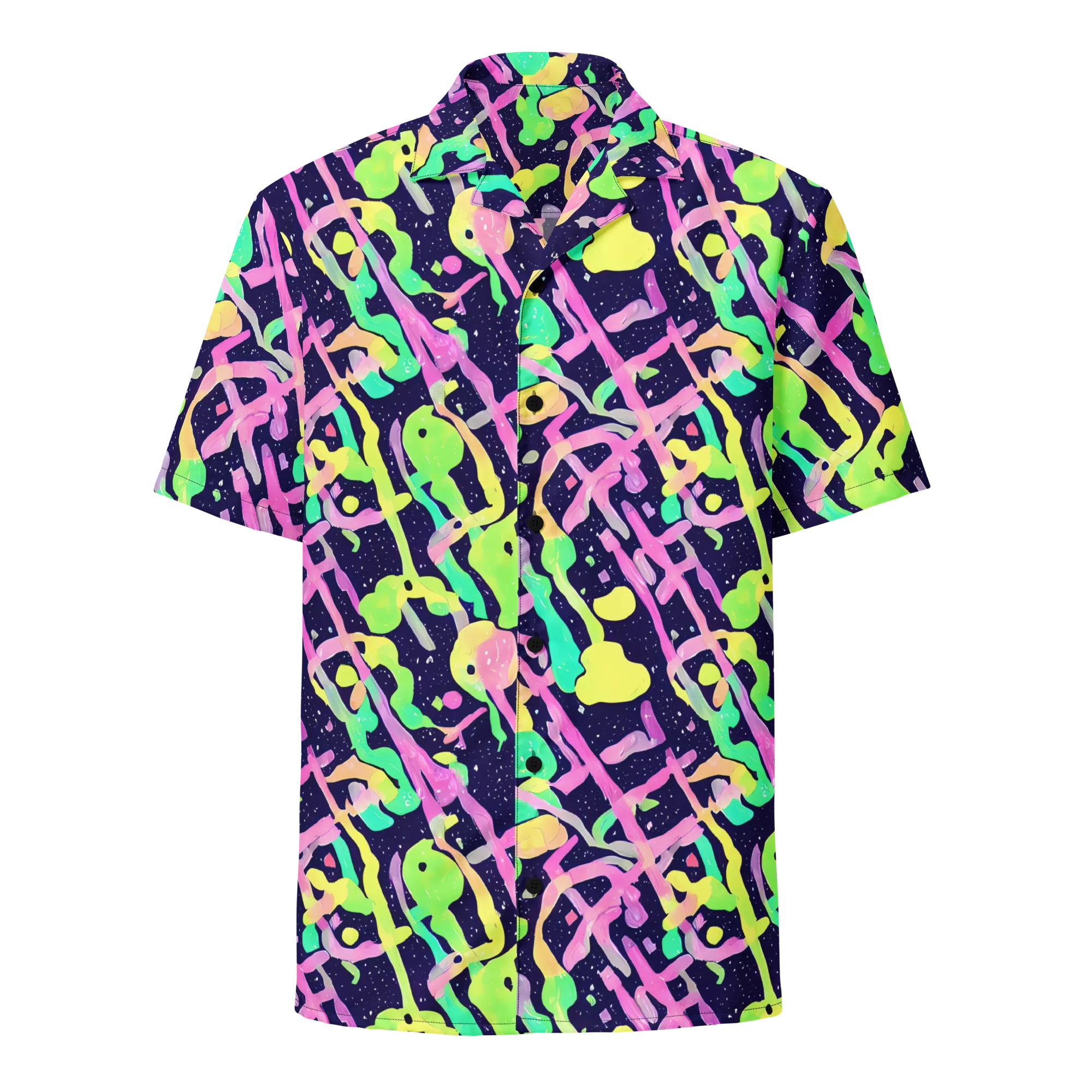 Electric Goo on Button Shirt — Front