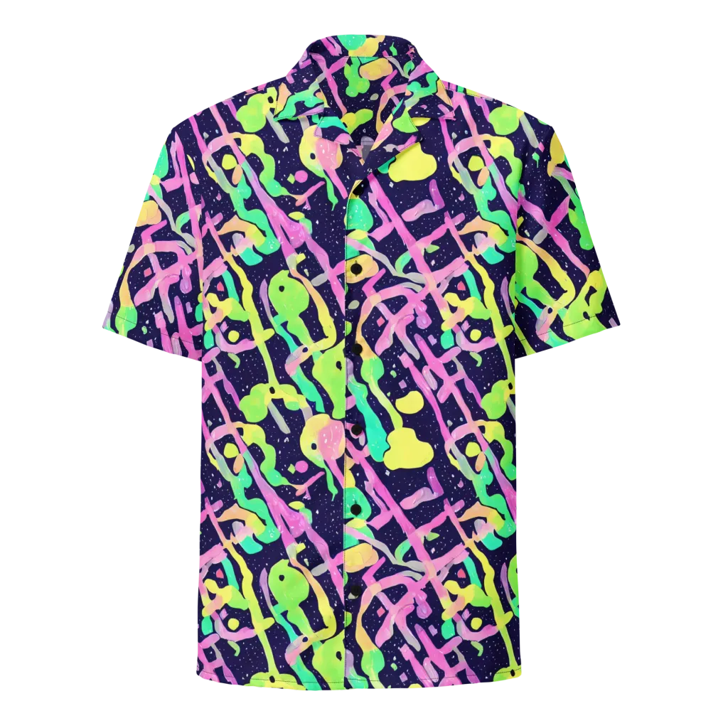 Electric Goo on Button Shirt — Front