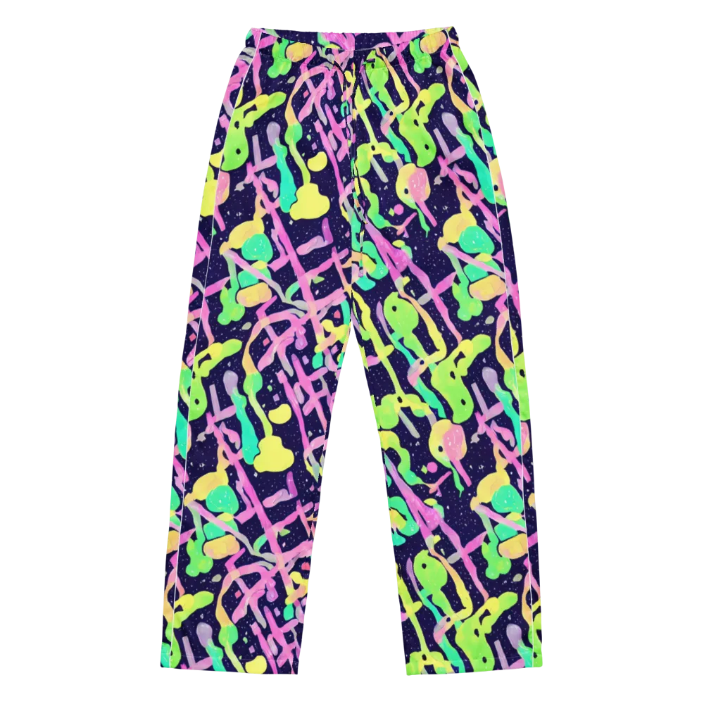 Electric Goo on Women's Pajama Pants — Front