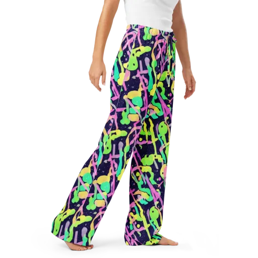 Electric Goo on a Women's Pajama Pants