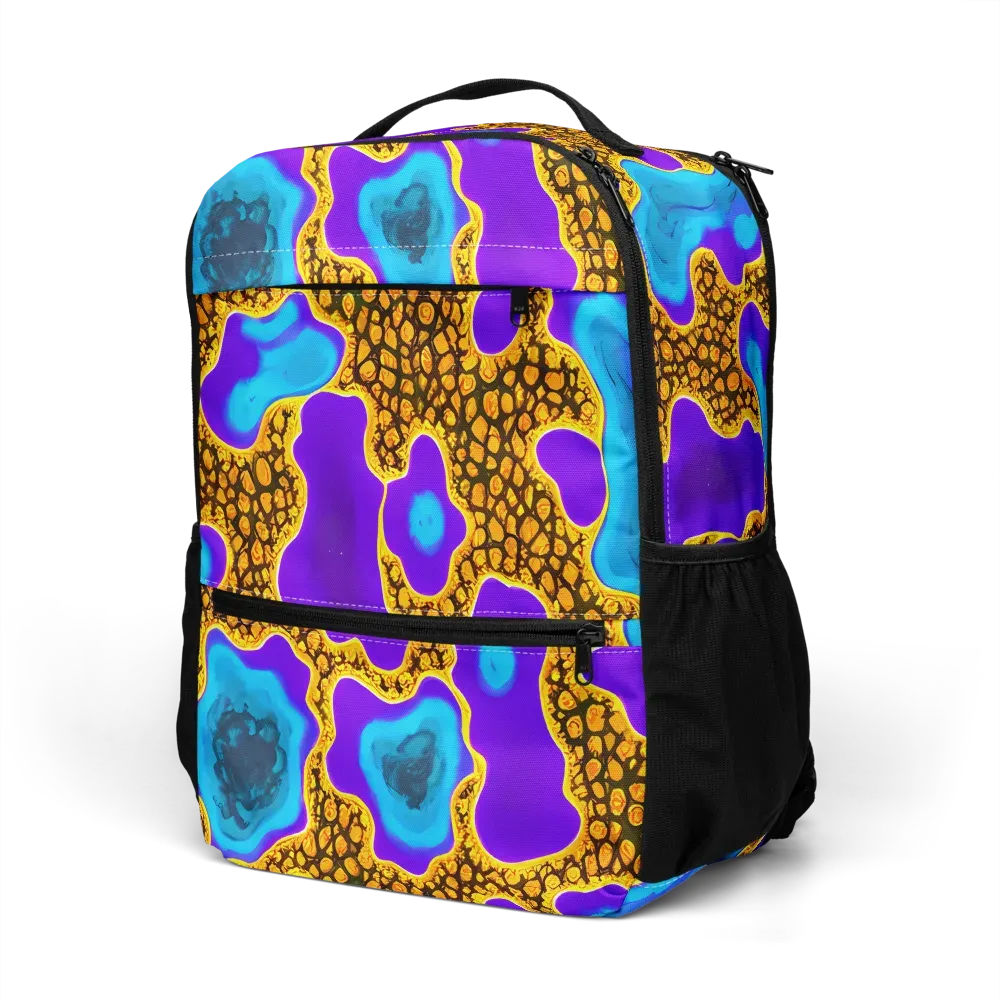 Voltage Vein on Utility Backpack — Left Front