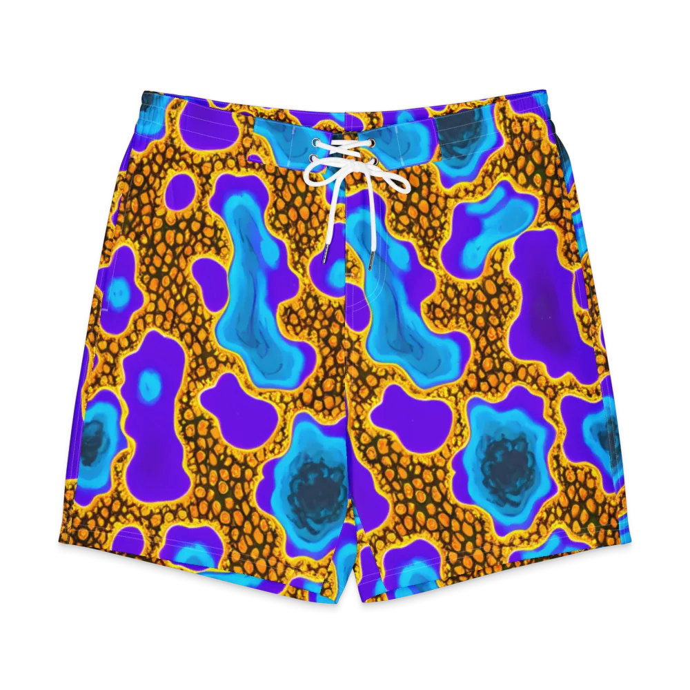 Voltage Vein on Men's Board Shorts — Front