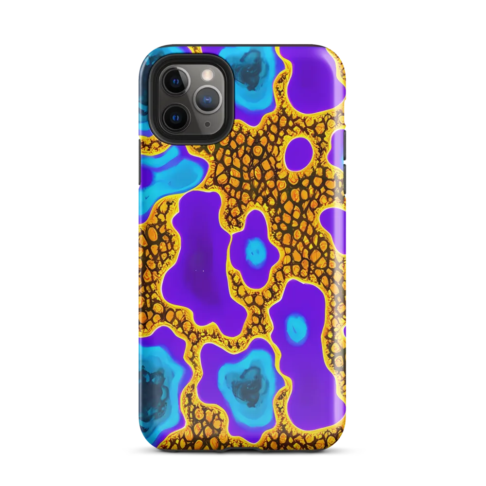 Voltage Vein on Tough Case for iPhone® — Front