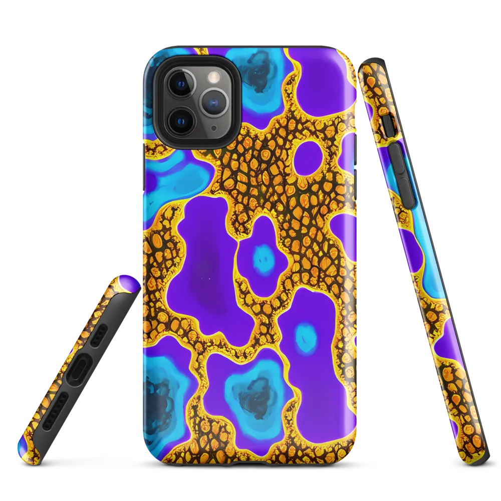 Voltage Vein on Tough Case for iPhone® — Front