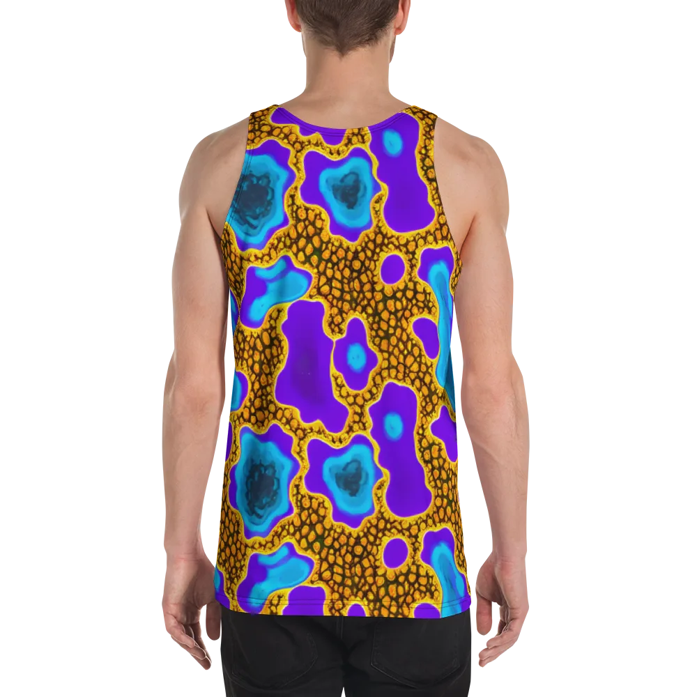 Voltage Vein on Men's Tank Top — Back