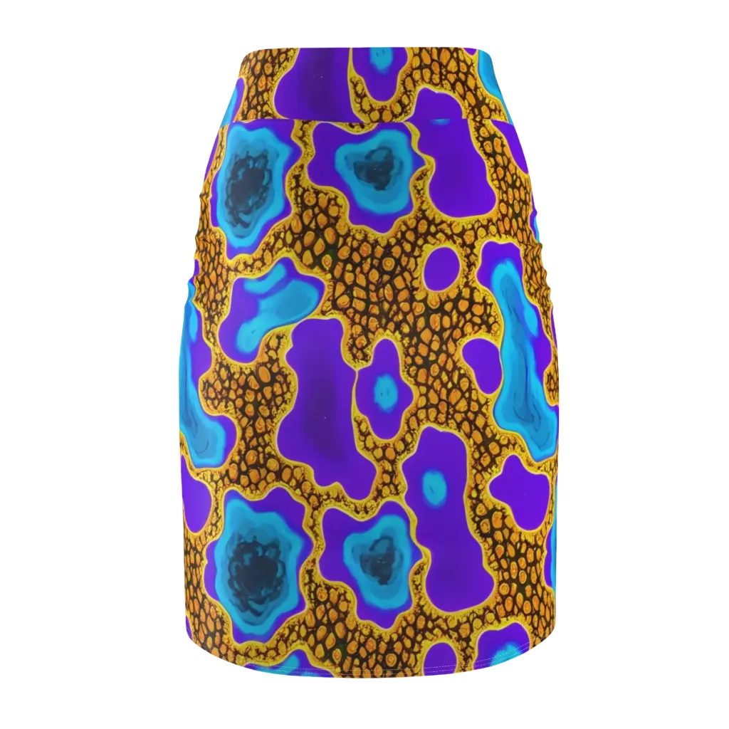 Voltage Vein on Pencil Skirt — Back