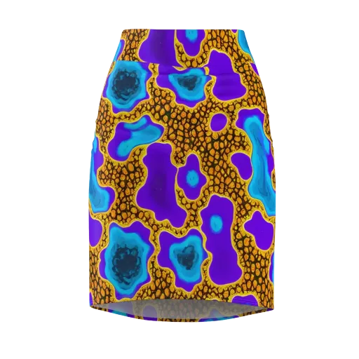 Voltage Vein on a Pencil Skirt