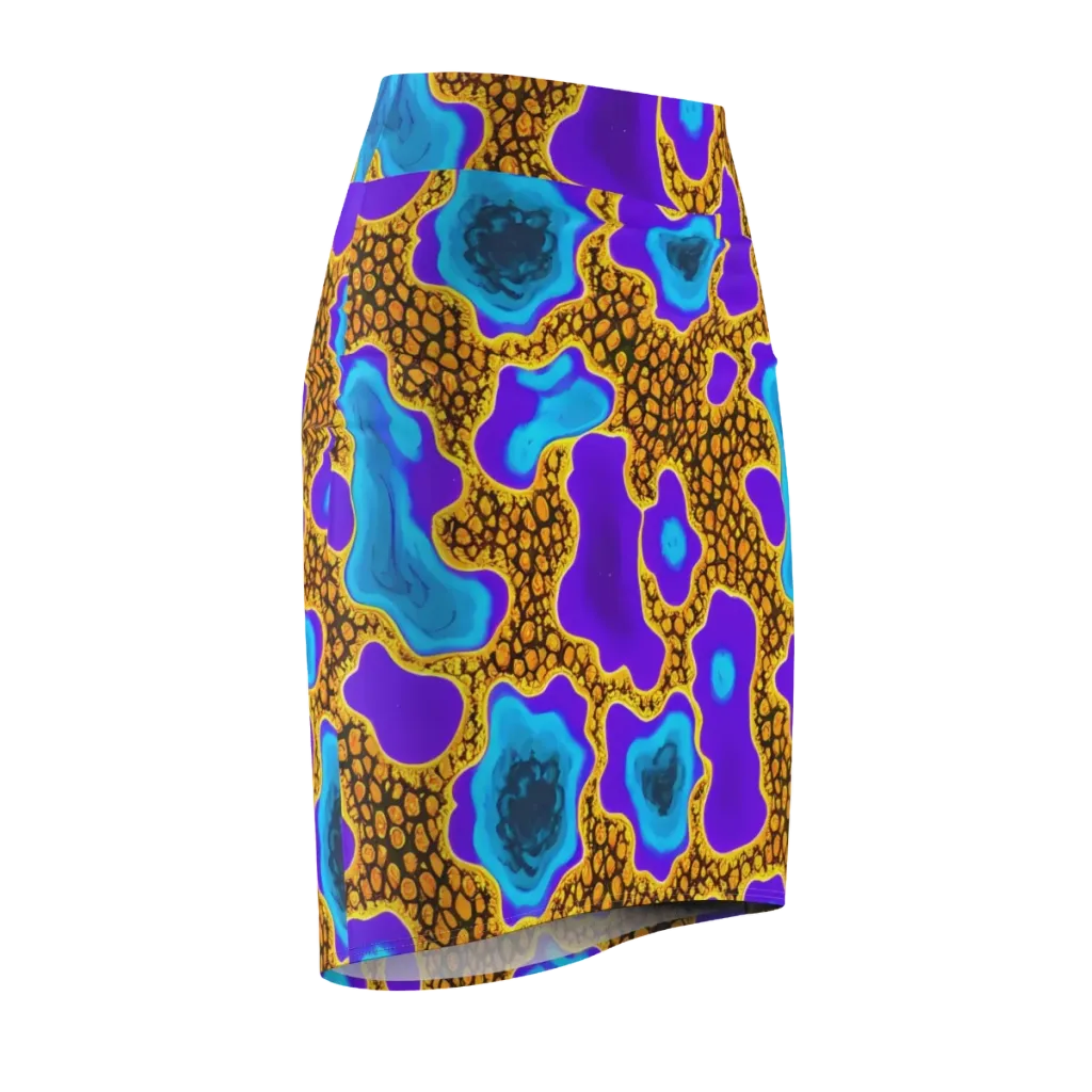 Voltage Vein on Pencil Skirt — Front Side