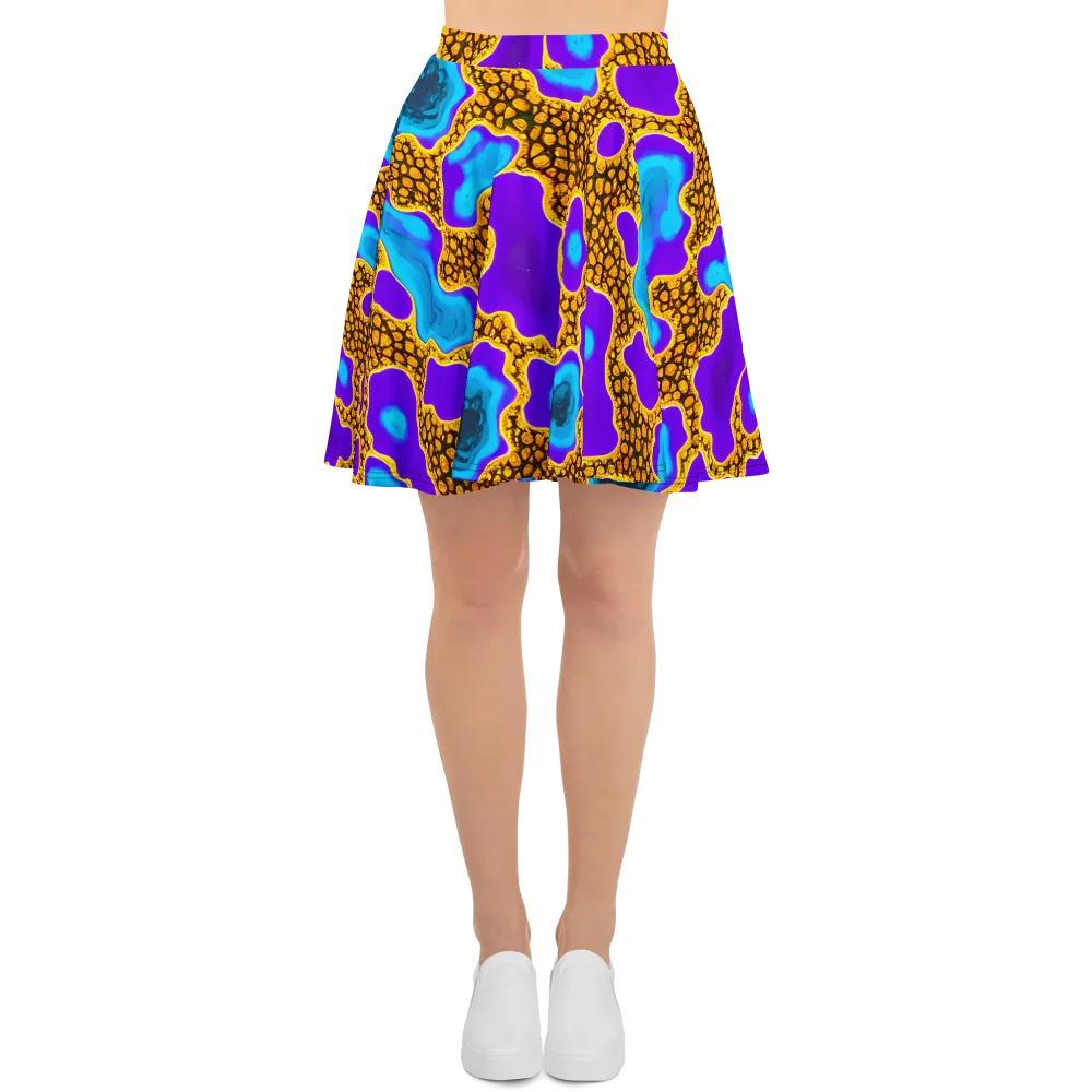 Voltage Vein on Skater Skirt — Front