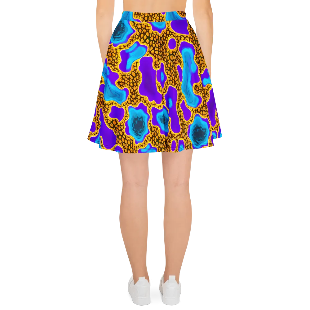 Voltage Vein on Skater Skirt — Back
