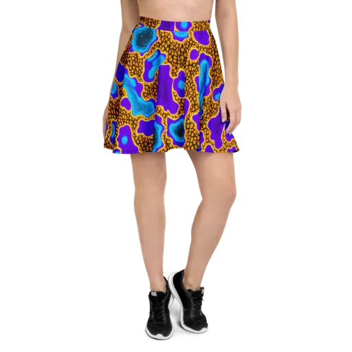 Voltage Vein on a Skater Skirt