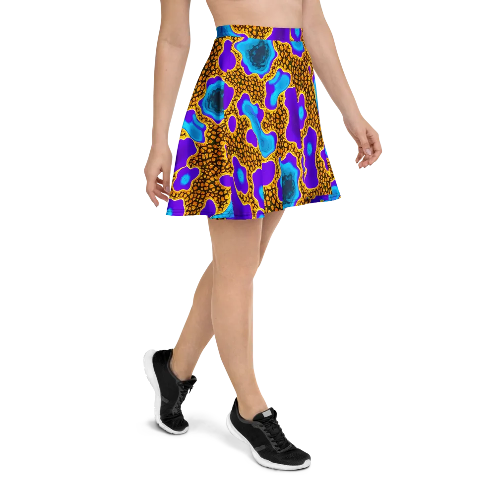 Voltage Vein on Skater Skirt — Right