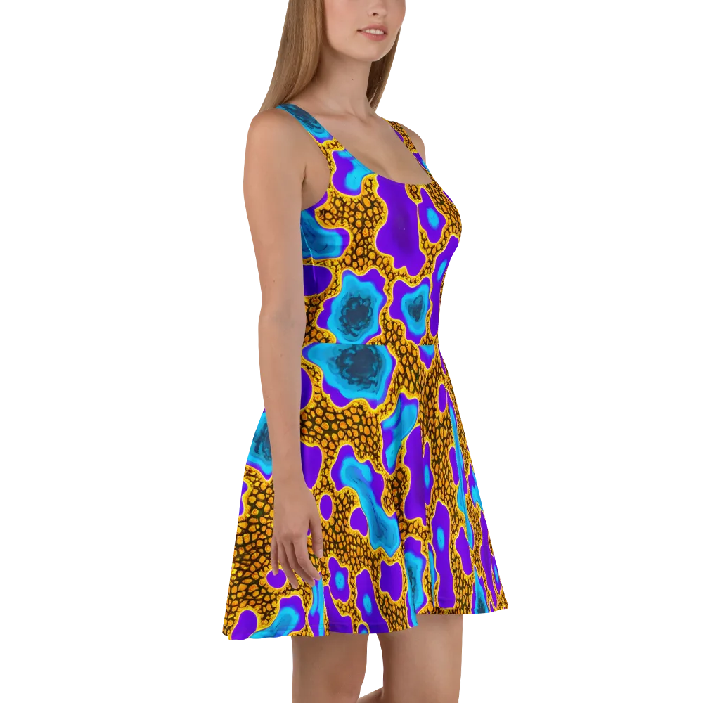 Voltage Vein on Skater Dress — Right