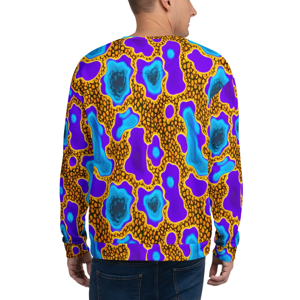 Voltage Vein on Sweatshirt — Back