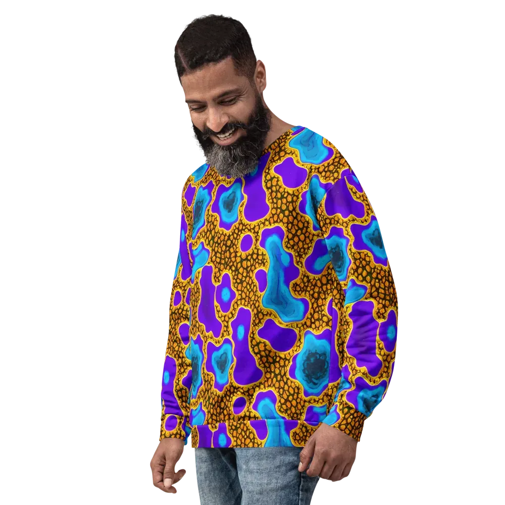 Voltage Vein on Sweatshirt — Left Front