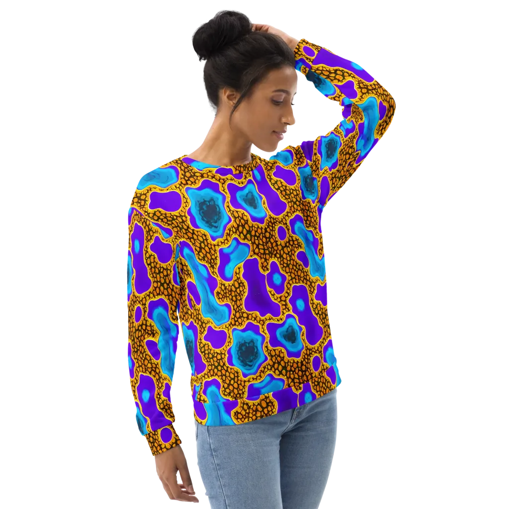 Voltage Vein on Sweatshirt — Right Front