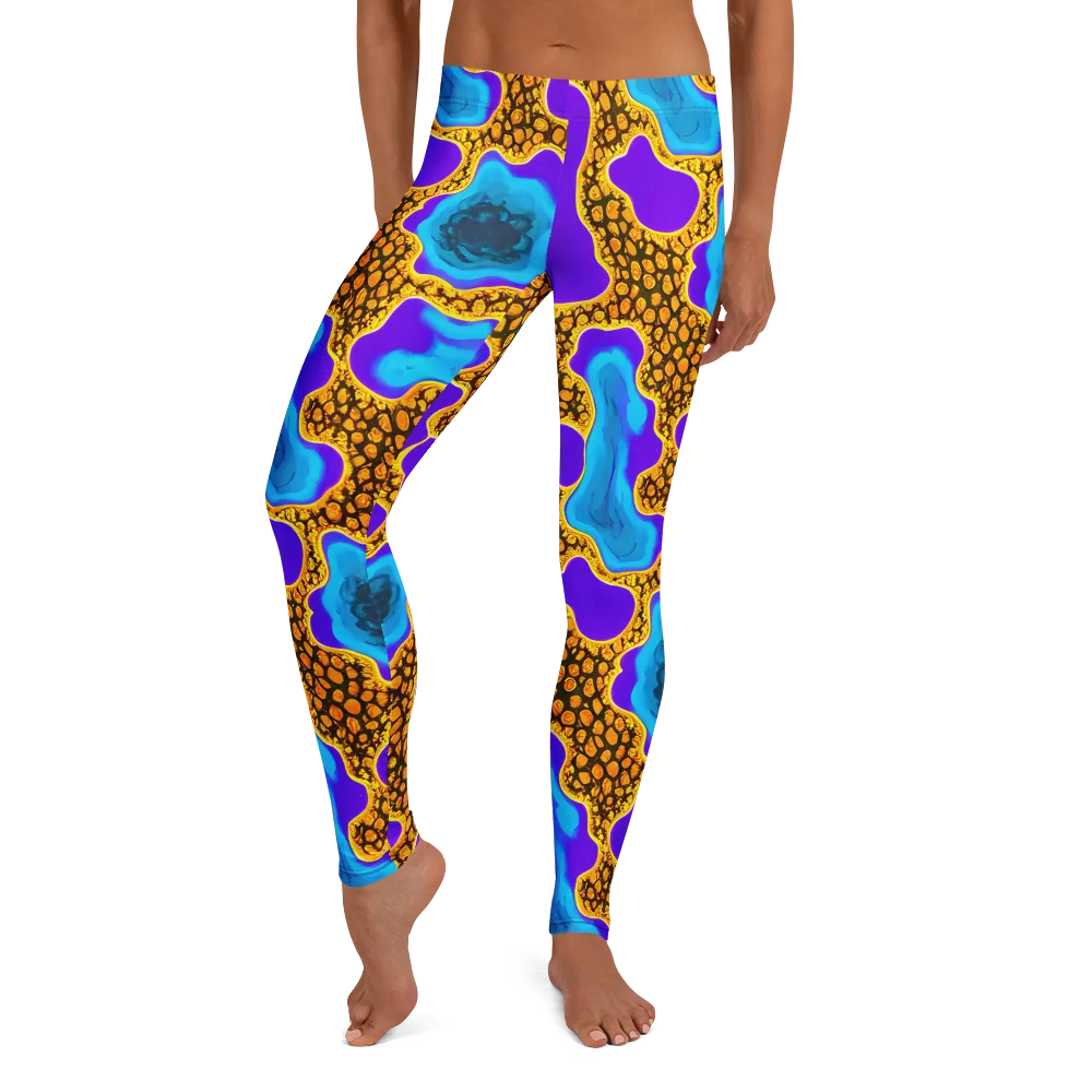 Voltage Vein on Leggings — Front