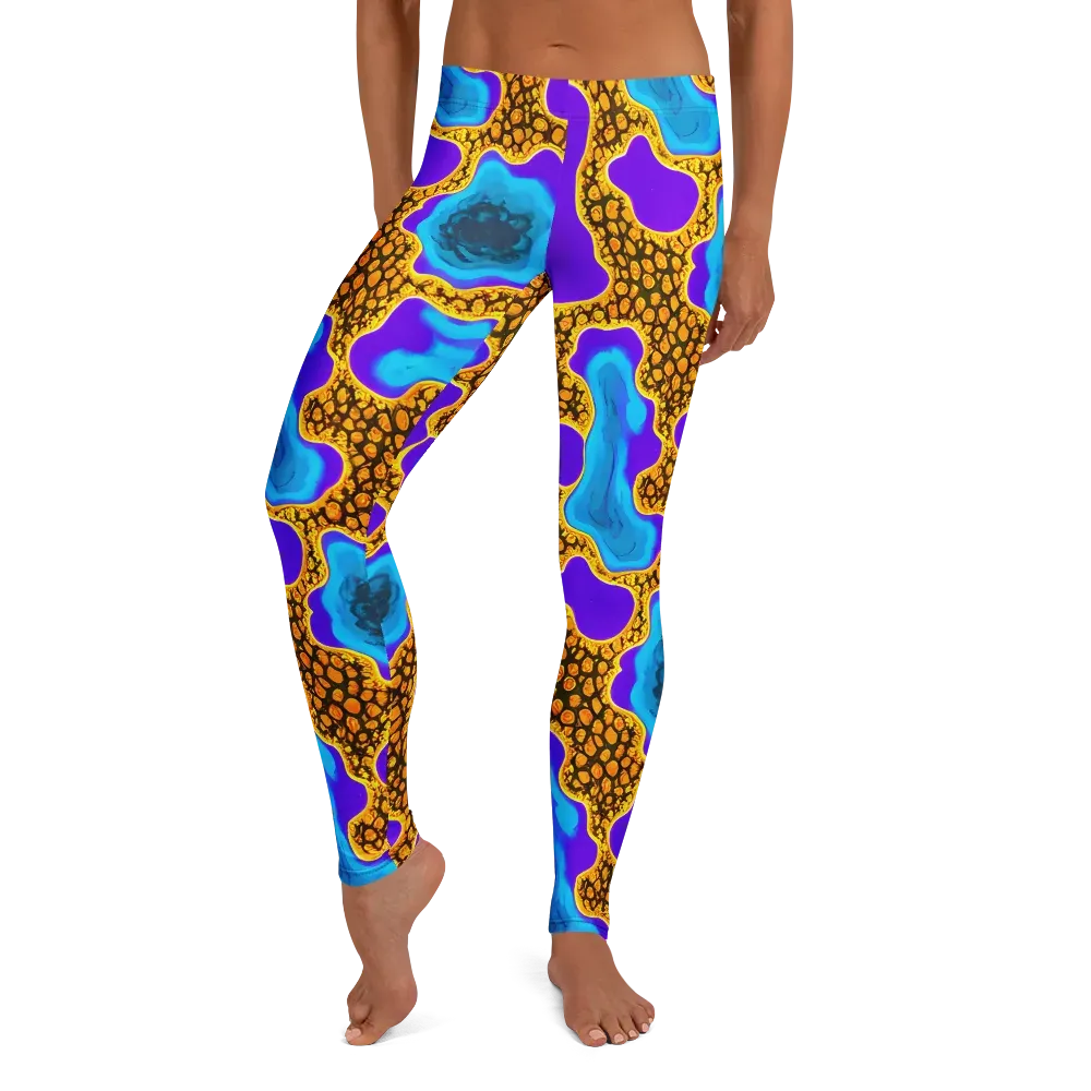 Voltage Vein on Leggings — Front
