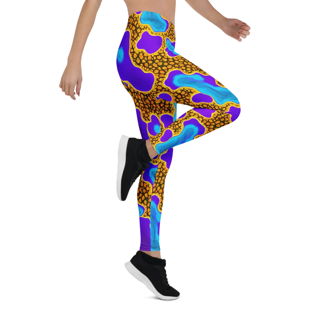Voltage Vein on Leggings — Right