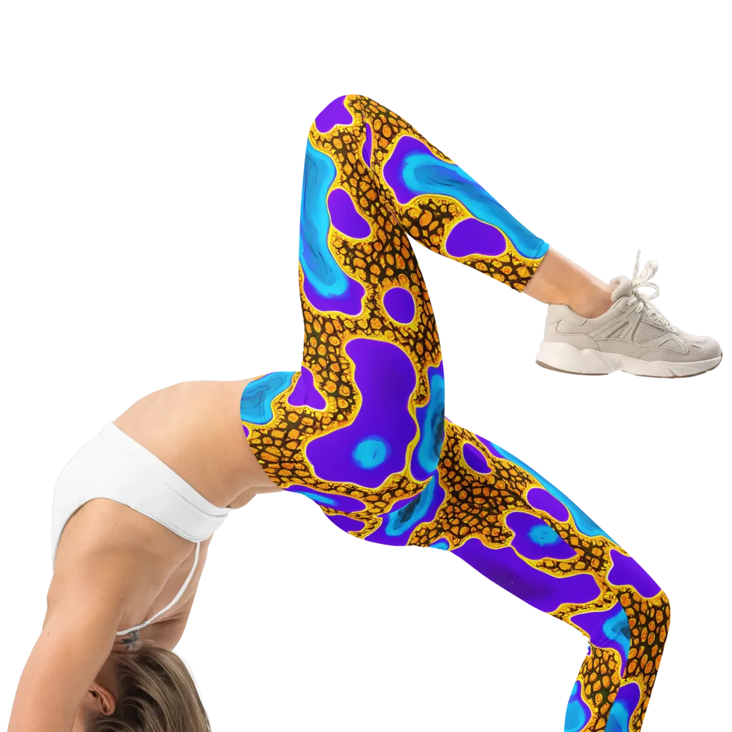 Voltage Vein on Leggings — Right