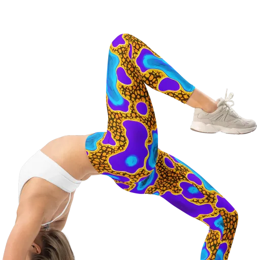 Voltage Vein on a Leggings