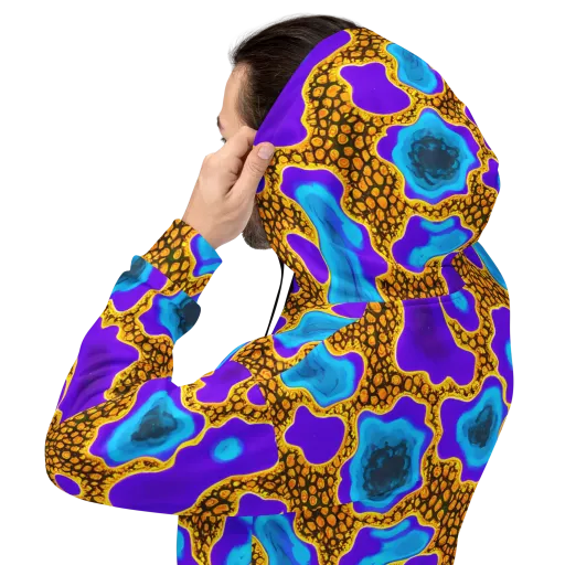 Voltage Vein on a Hoodie