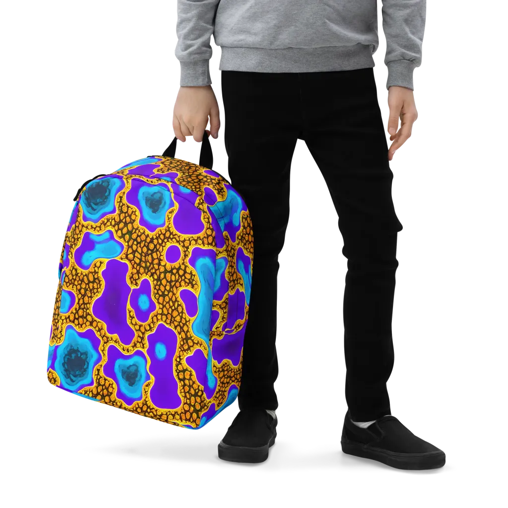 Voltage Vein on Minimalist Backpack — Zoomed-in