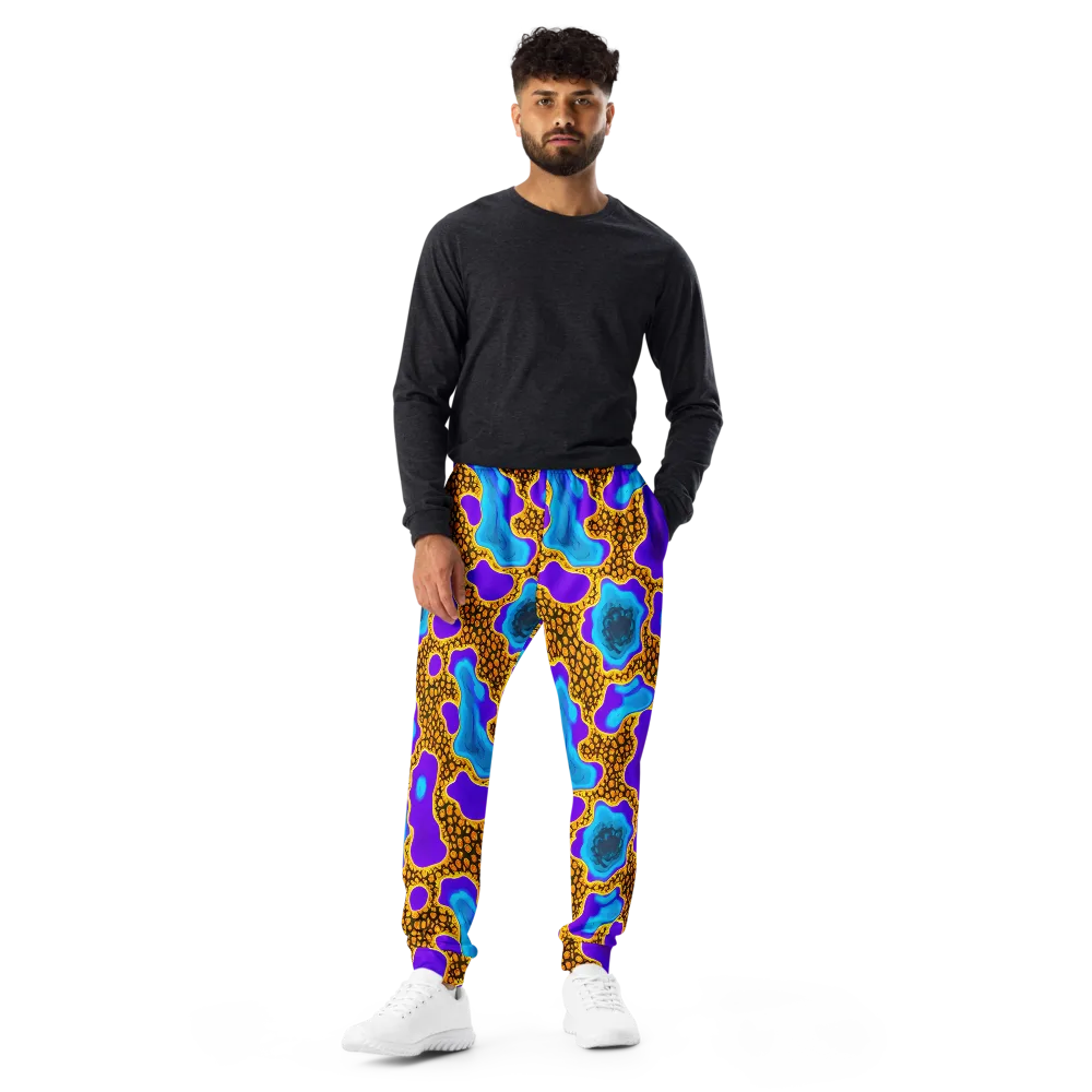 Voltage Vein on Men's Joggers — Front