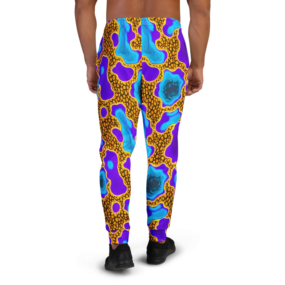 Voltage Vein on Men's Joggers — Back