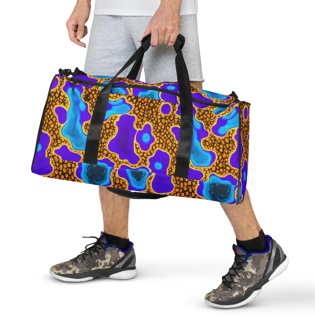 Voltage Vein on Duffle Bag — Front