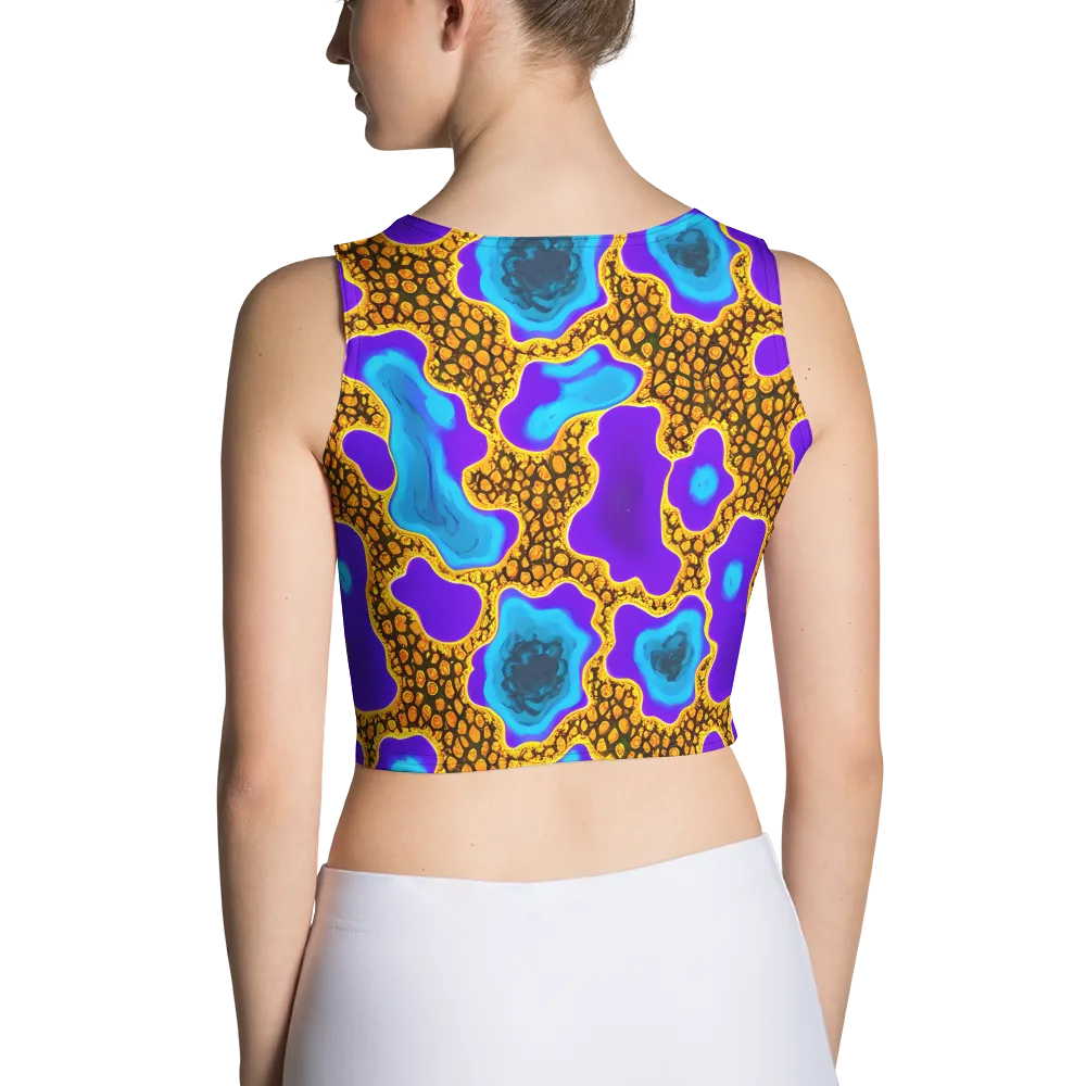Voltage Vein on Crop Top — Back