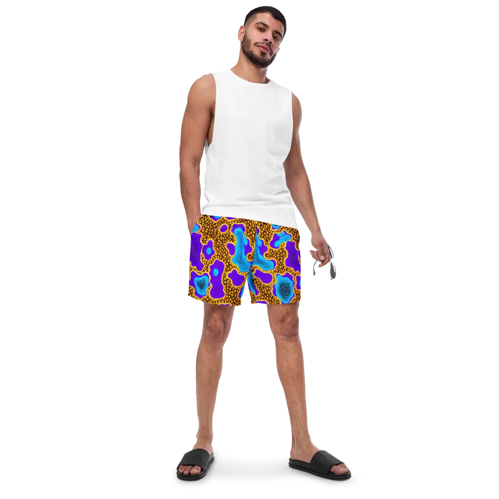 Voltage Vein on Swim Trunks — Front