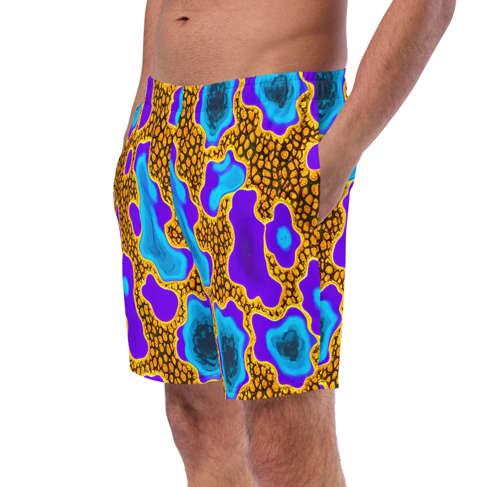 Voltage Vein on Swim Trunks — Left Front