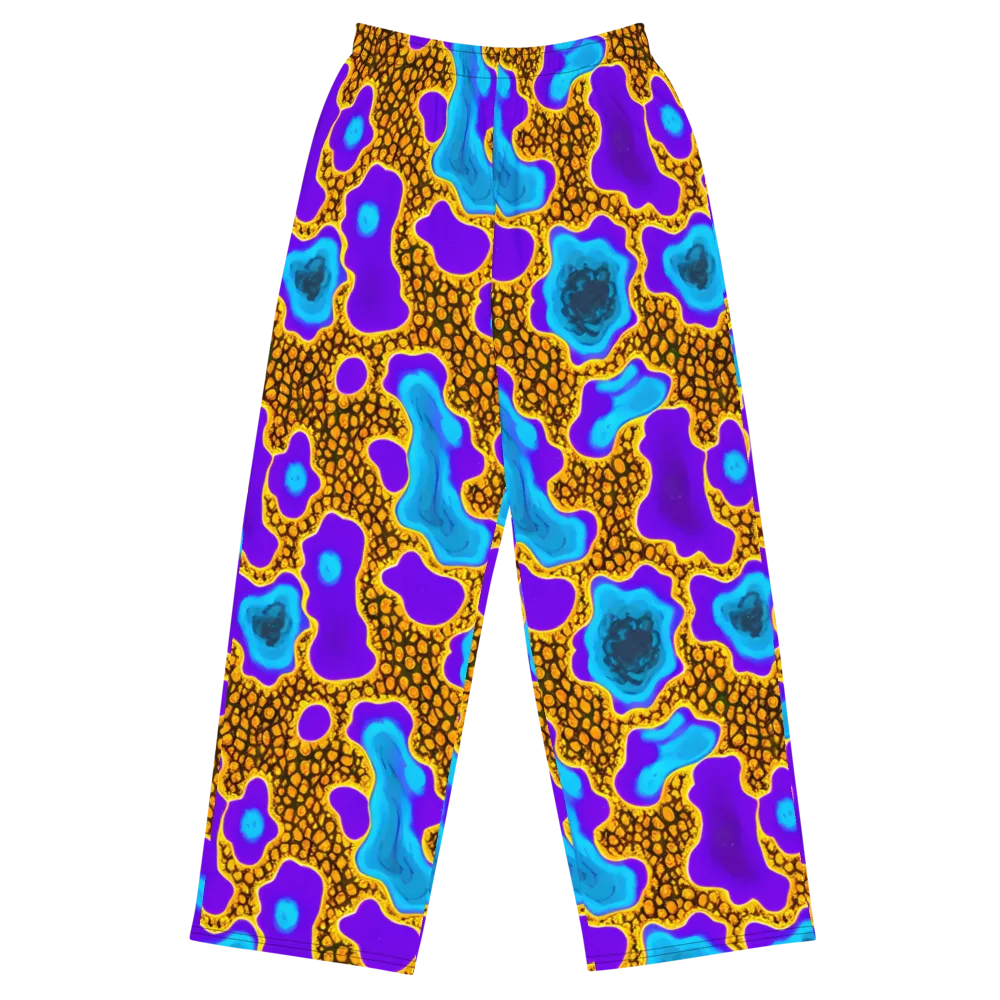Voltage Vein on Wide-Leg Pants — Front
