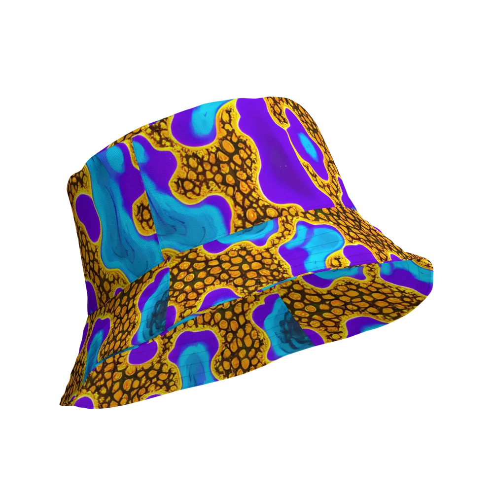 Voltage Vein on Reversible Bucket Hat — Product details Outside