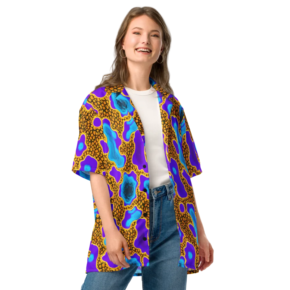 Voltage Vein on Button Shirt — Front