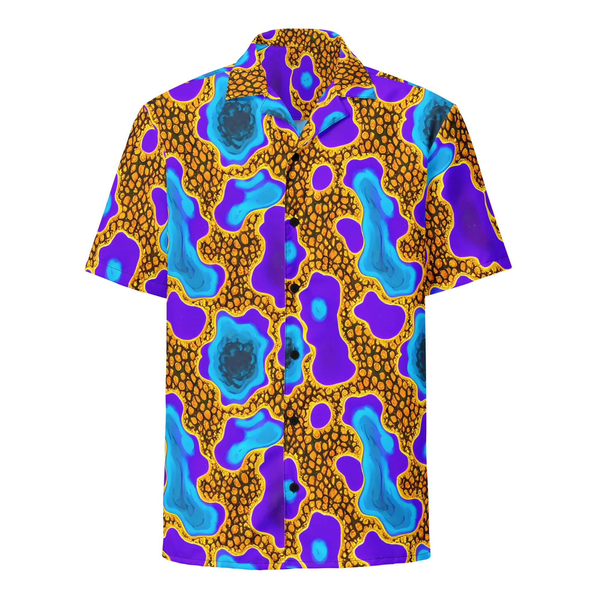 Voltage Vein on Button Shirt — Front