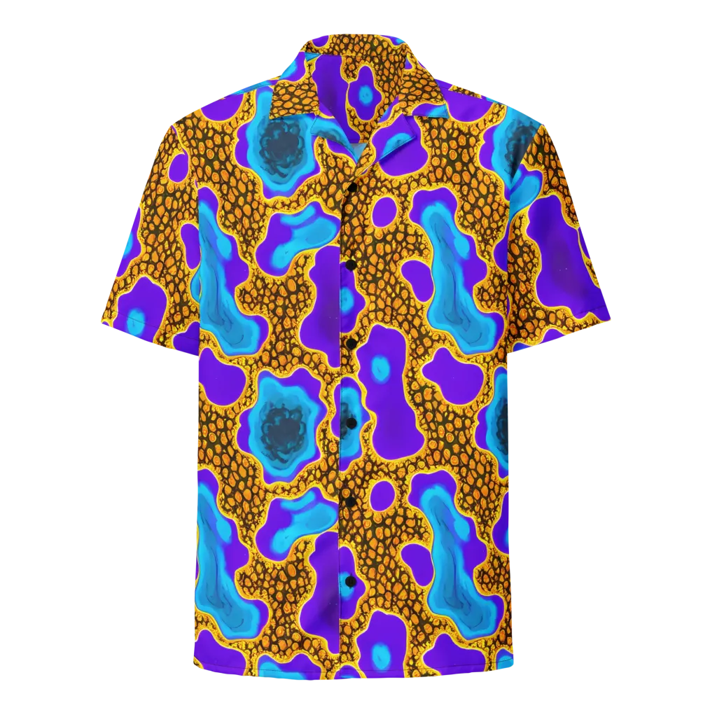 Voltage Vein on Button Shirt — Front