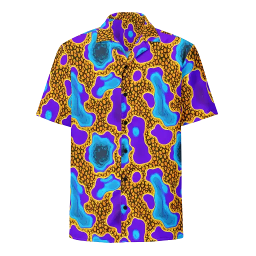 Voltage Vein on a Button Shirt
