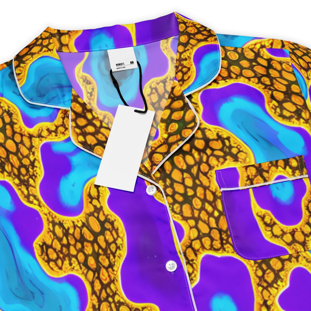 Voltage Vein on Women's Short Sleeve Pajama Top — Product details