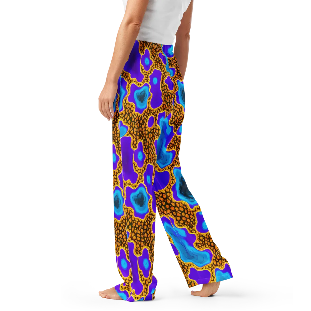 Voltage Vein on Women's Pajama Pants — Left