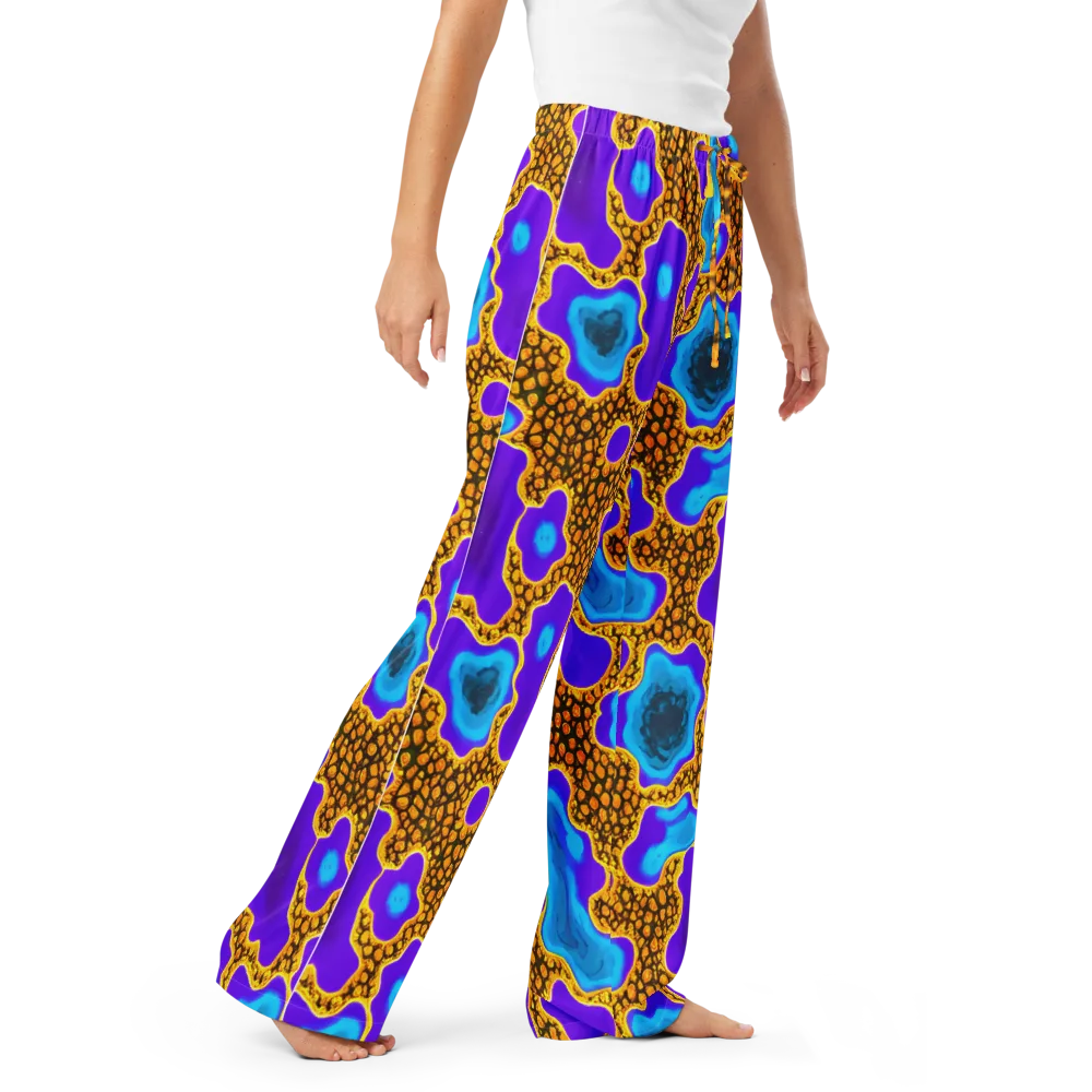 Voltage Vein on Women's Pajama Pants — Right Front