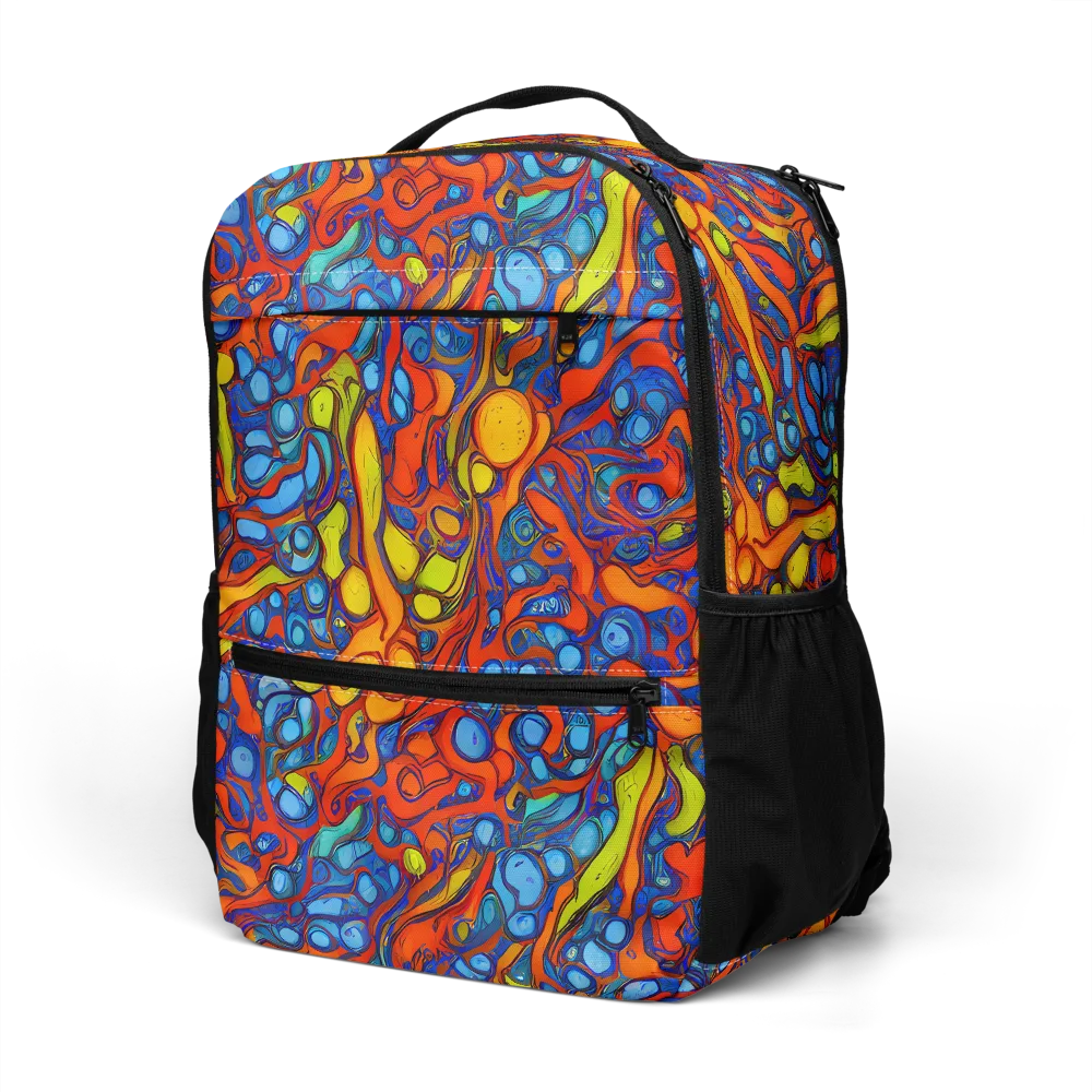 Lava Electric on Utility Backpack — Left Front