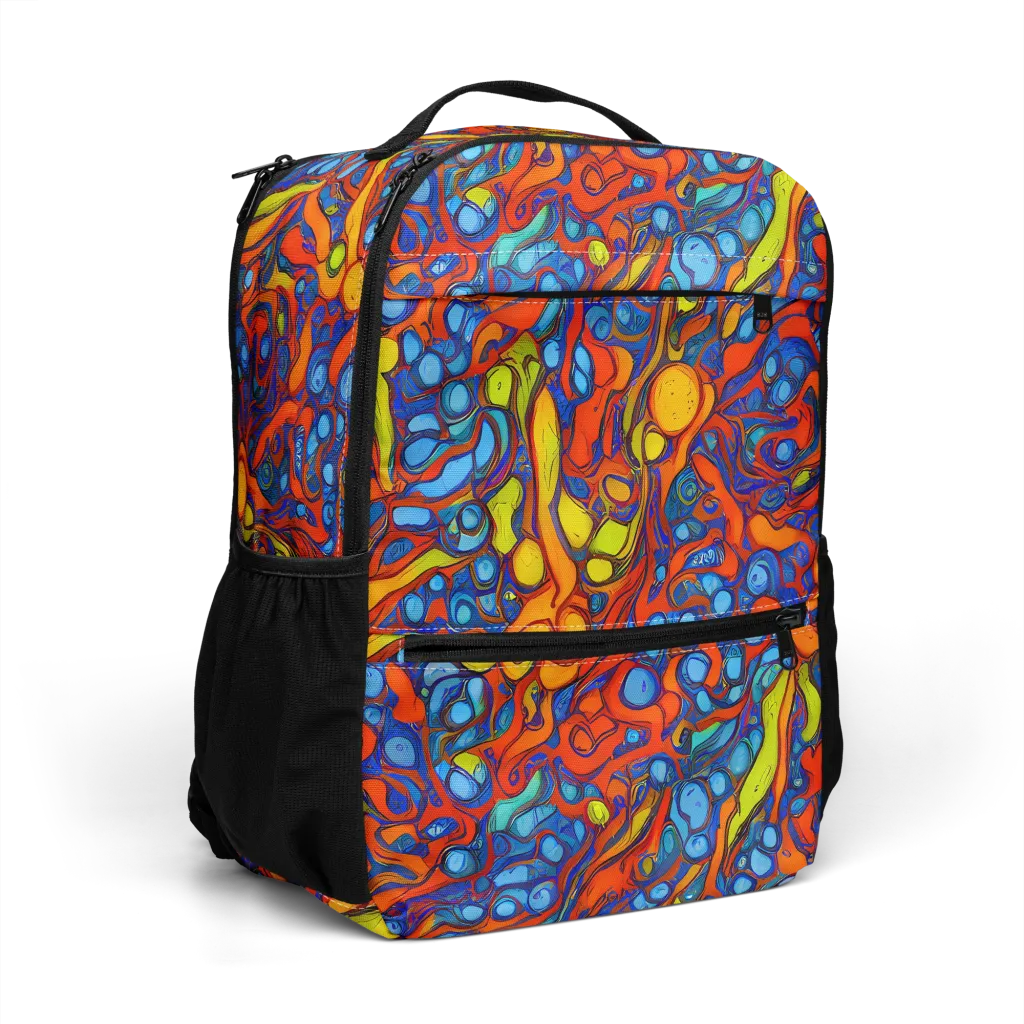 Lava Electric on Utility Backpack — Right Front