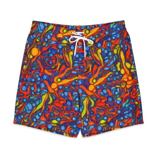 Lava Electric on a Men's Board Shorts
