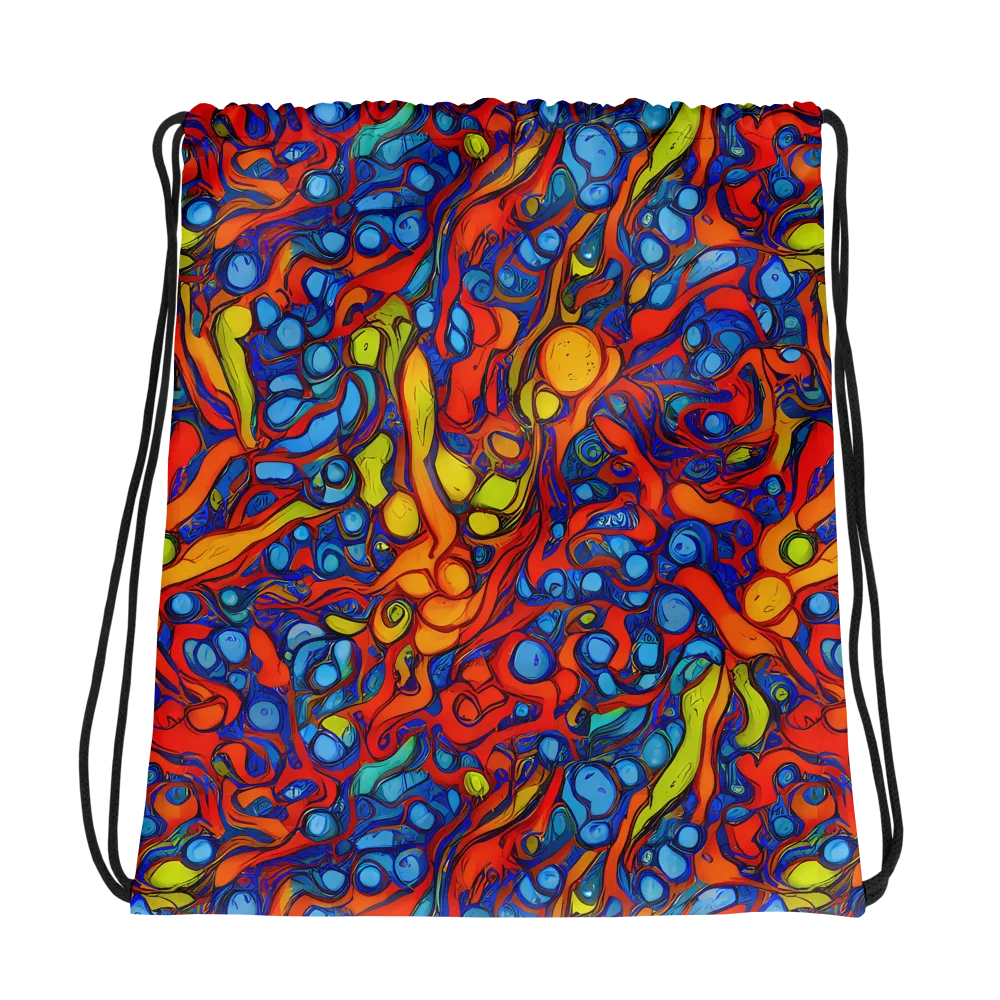 Lava Electric on Drawstring Bag — Photo